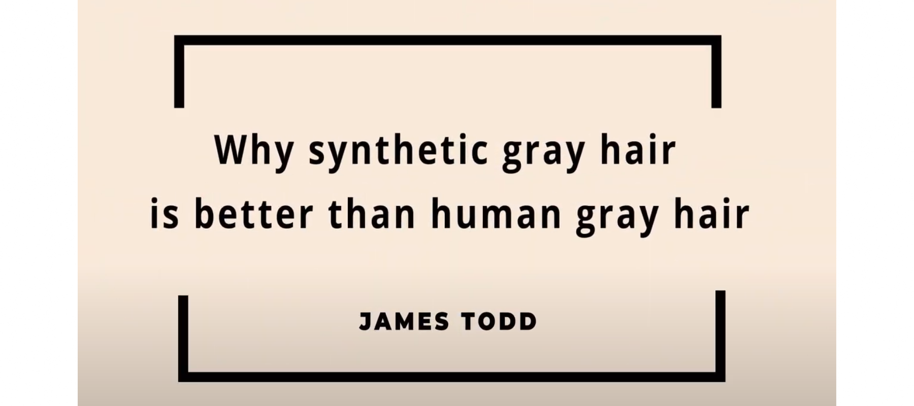 Reasons why synthetic gray hair is better than human gray hair for wigs and hair toppers