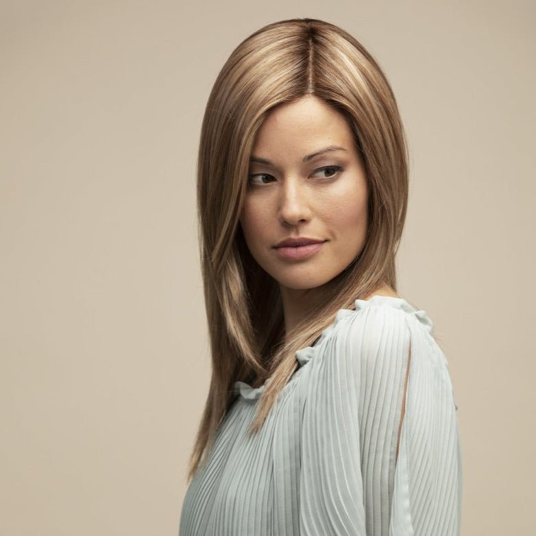 Erica | Synthetic Hair Lace Front Wig (Mono-Top) looking away