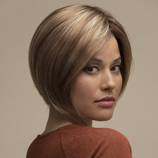 Alexandra | Synthetic Hair Wig Lace Front (Hand-Tied) looking back