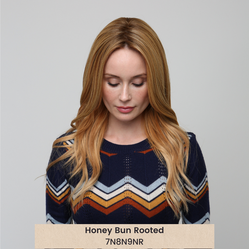 Clio 14 S | Heat Friendly Synthetic Hair Topper (Hand-Tied)