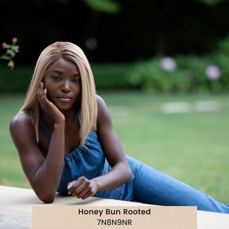 Hera 19 | Remy Human Hair Lace Front Wig (Hand-Tied) for alopecia from Dimples (Britanny photo 5)