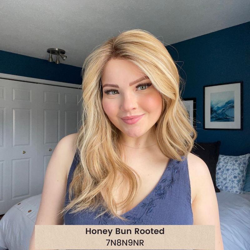 Hera 19 | Remy Human Hair Lace Front Wig (Hand-Tied) for alopecia from Dimples (Marcy photo 4)