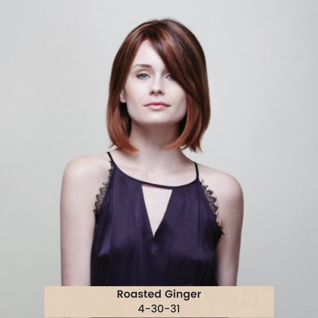 Joy | Remy Human Hair Topper (Hand-Tied) for hair loss from Dimples (model photo 1)